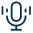blue mic symbol